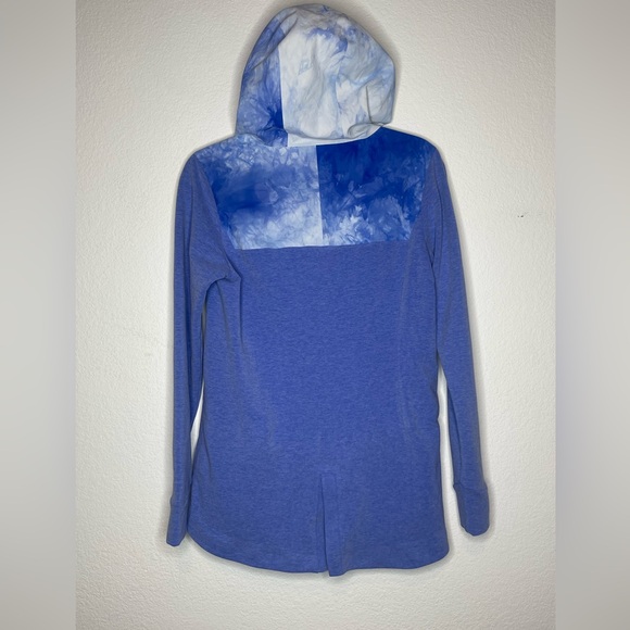 The North‎ Face Womens Tie Dye Full Zip Hoodie Jacket Blue M - Picture 6 of 7